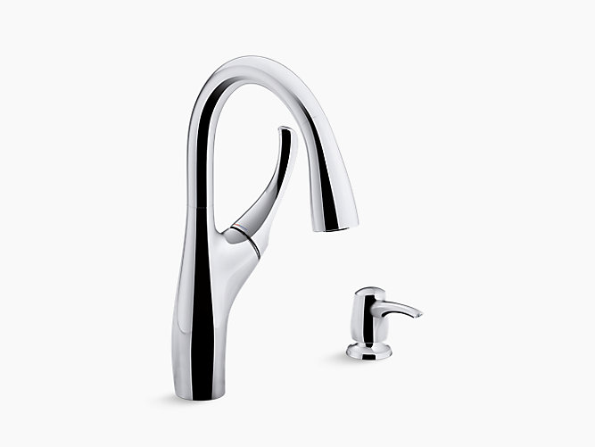 Kohler - Mazz™  Pull-down kitchen sink faucet with two-function sprayhead